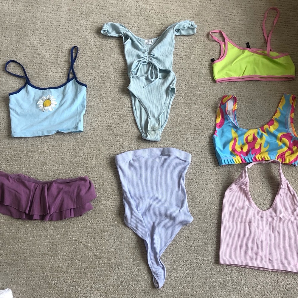 CAMI AND CROP TOP COLLECTION